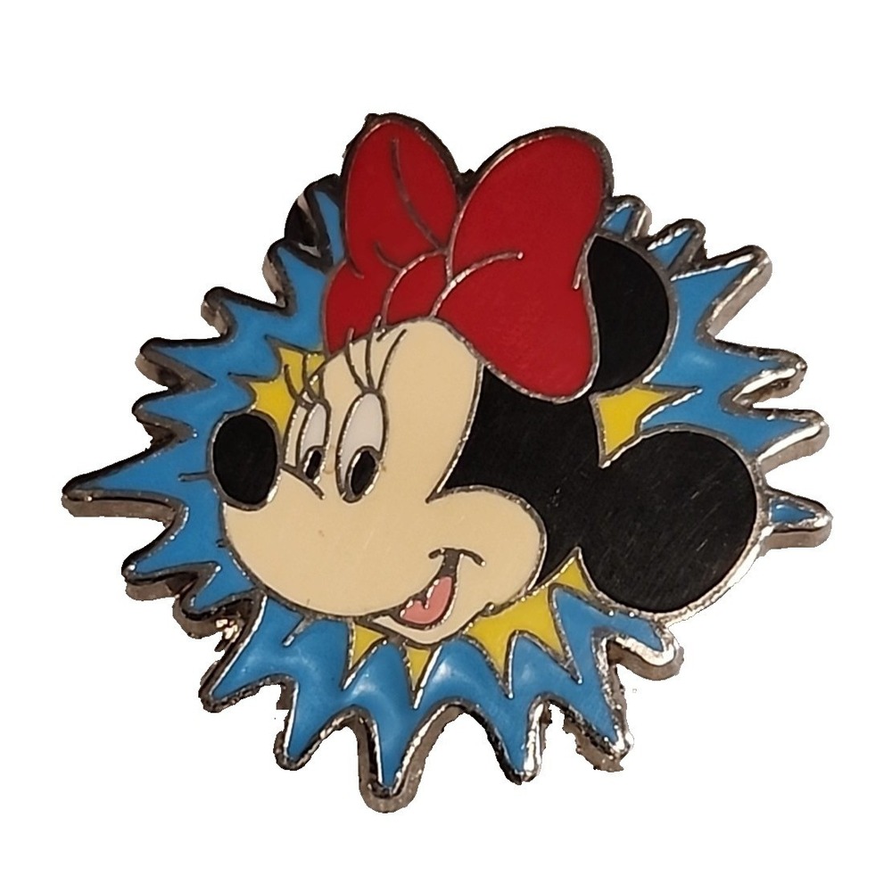Disney Pin‎ Minnie Mouse Splash faces Collection 2010 Mini-Pin 00070
